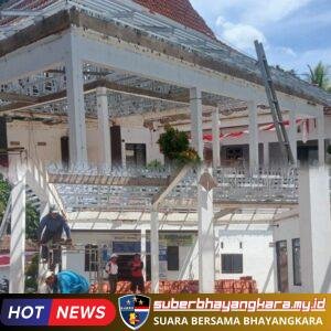 Proyek Pendopo Desa Tamansari Diduga “Gelap”, Tanpa Papan Informasi Langgar Hukum dan Buka Celah Penyimpangan